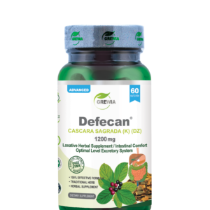 Defecan® – Potassium / DigeZyme® – 60 капсули – хранителна добавка за запек, храносмилане и чревен баланс от Grewia
