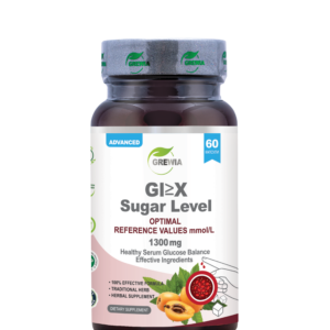 Gl≥Х Sugar Level 1300mg 60 капсули – хранителна добавка за диабет, кръвна захар и инсулинова чувствителност от Grewia