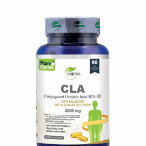 CLA Conjugated Linoleic Acid 80 % 2000 mg – хранителна добавка за отслабване, редукция на мазнини и метаболитна подкрепа от Grewia