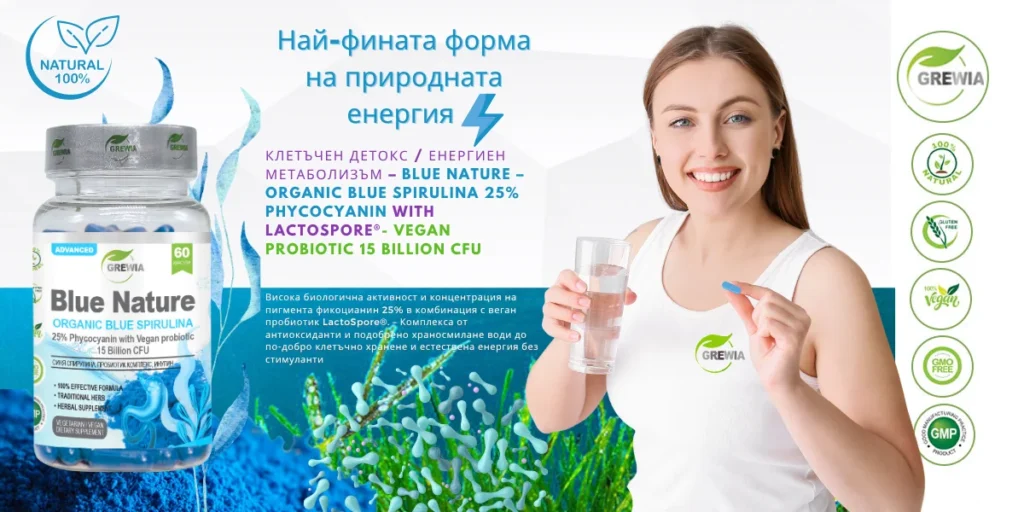 синя спирулина