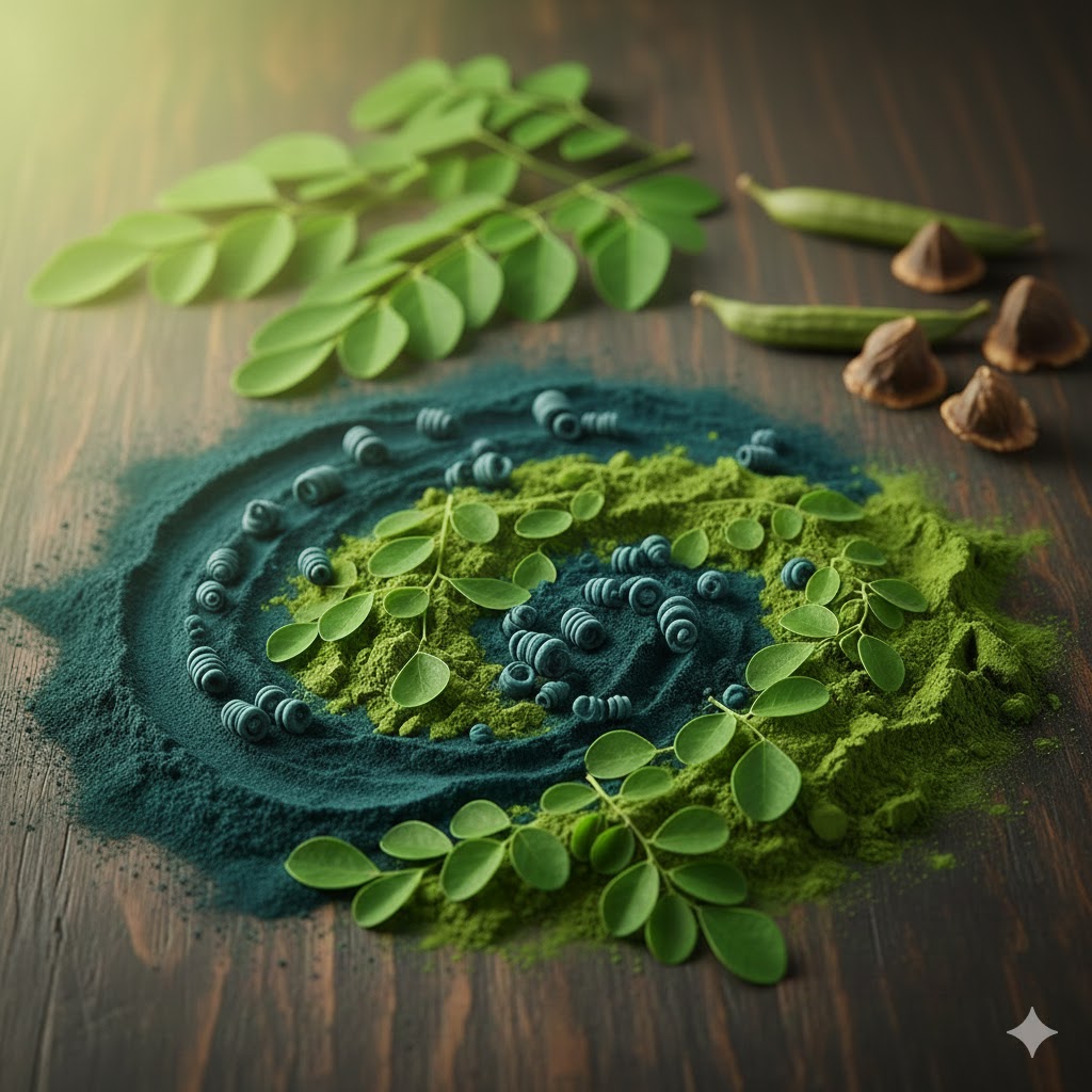 спирулина-моринга